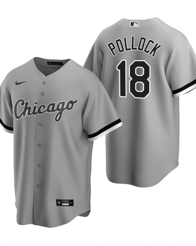 A.J. Pollock Chicago White Sox Road Gray Baseball Player Jersey