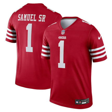 Deebo Samuel Sr San Francisco 49ers 2024-2025 Scarlet Team Game Jersey