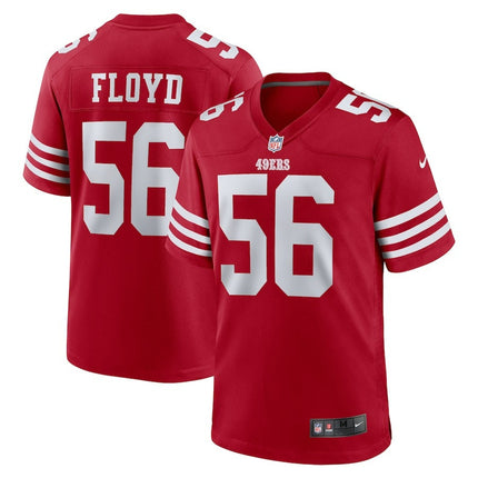 Leonard Floyd San Francisco 49ers 2024-2025 Scarlet Team Game Jersey