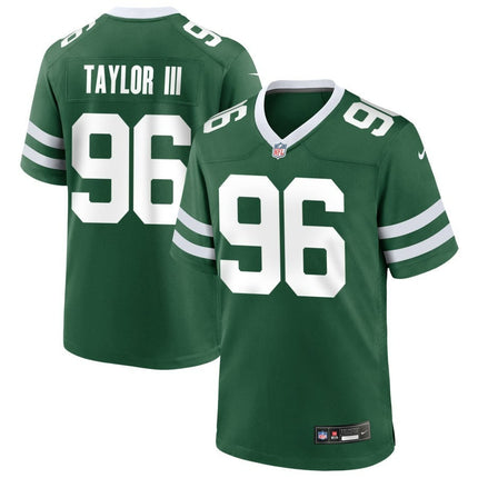 Leonard Taylor III New York Jets 2024-2025 Legacy Green Game Jersey