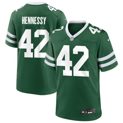 Thomas Hennessy New York Jets 2024-2025 Legacy Green Game Jersey