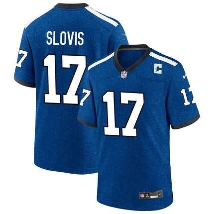 Kedon Slovis Indianapolis Colts 2024-2025 Blue Indiana Nights Game Jersey