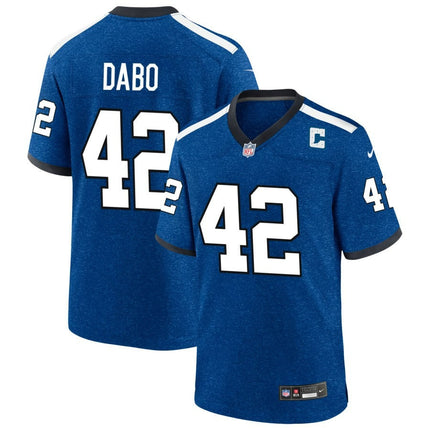 Marcel Dabo Indianapolis Colts 2024-2025 Blue Indiana Nights Game Jersey