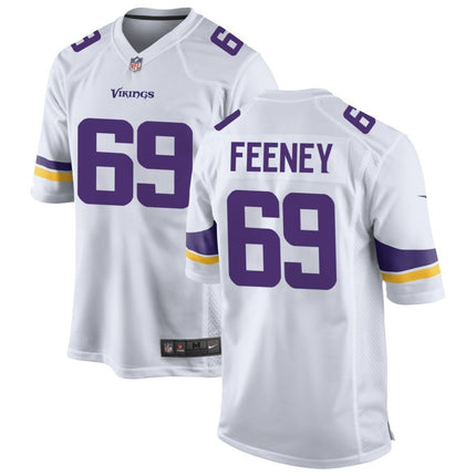 Dan Feeney Minnesota Vikings 2024-2025 White Game Jersey