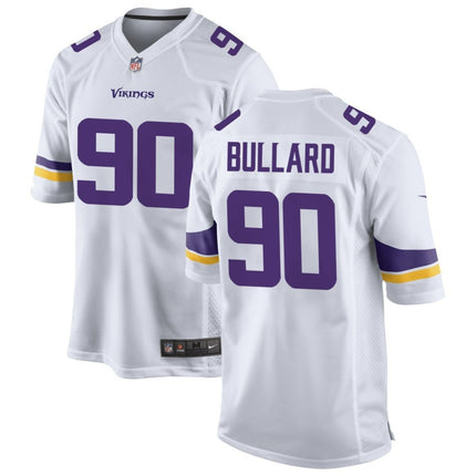 Jonathan Bullard Minnesota Vikings 2024-2025 White Game Jersey