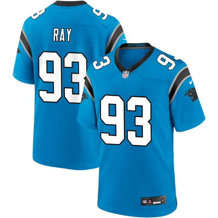 LaBryan Ray Carolina Panthers 2024-2025 Alternate Game Blue Jersey