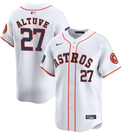 Yordan Alvarez Houston Astros 2024 MLB World Tour Mexico City Series Home Limited Pick-A-Player White Jersey