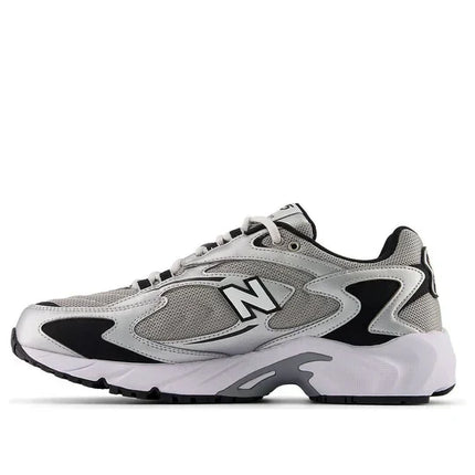 Men's New Balance 725 Metallic Silver Raincloud Shoes