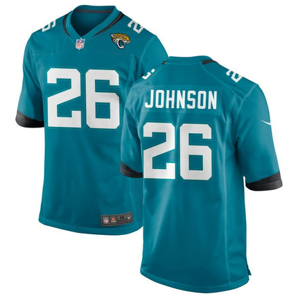 Antonio Johnson Jacksonville Jaguars 2024 Player Game Teal Jersey