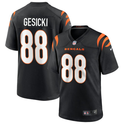 Mike Gesicki Cincinnati Bengals 2024 Player Game Black Jersey