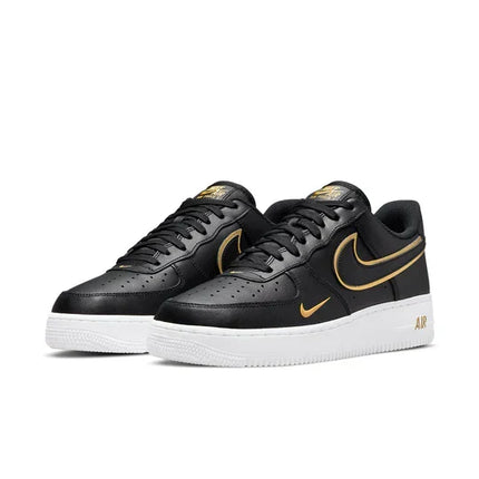 Men's Air Force 1 '07 Metallic Swoosh Pack - Black Shoes