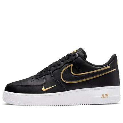 Men's Air Force 1 '07 Metallic Swoosh Pack - Black Shoes