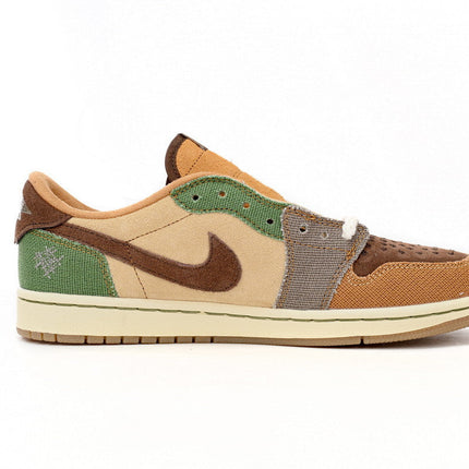 Men's Air Jordan 1 Zion Williamson x Air Jordan 1 Low OG Ã¢â‚¬Å“Voodoo" Shoes