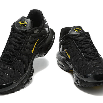 Men's Air Max Plus Black Gold Shoes