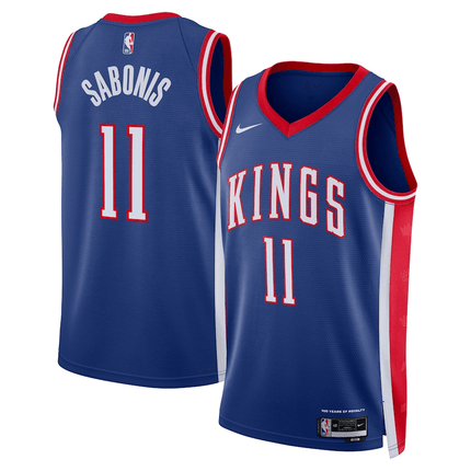 Domantas Sabonis Sacramento Kings 2024-2025 City Edition Swingman Blue Jersey