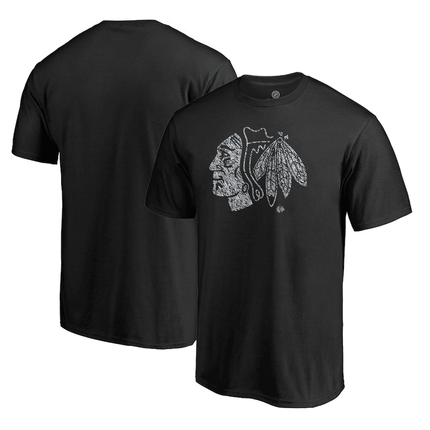 Chicago Blackhawks 2024-2025 Static Logo T-Shirt