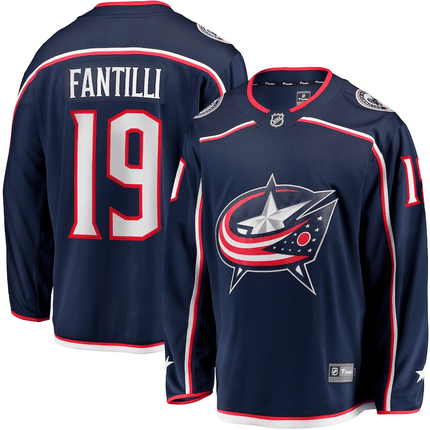 Adam Fantilli Columbus Blue Jackets 2024-2025 Breakaway Navy Jersey