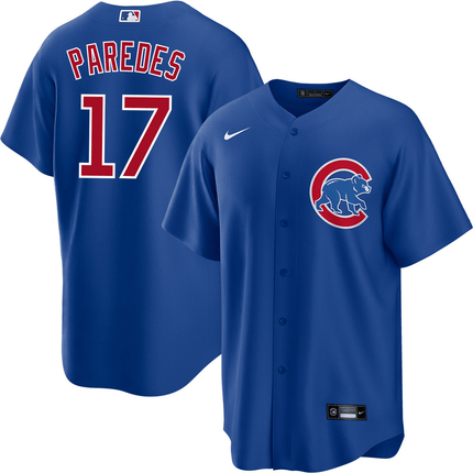Isaac Paredes Chicago Cubs 2024 Alternate Royal Jersey