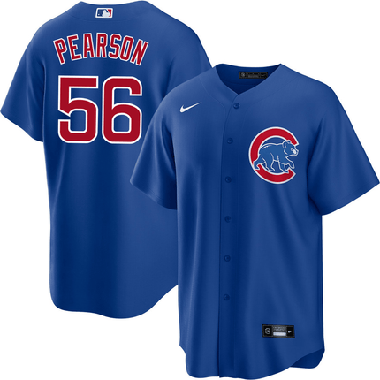 Nate Pearson Chicago Cubs 2024 Alternate Royal Jersey