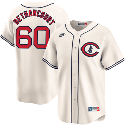 Christian Bethancourt Chicago Cubs 2024-2025 Field of Dreams Limited Cream Jersey