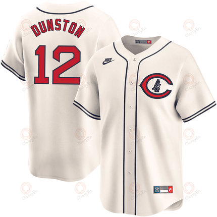 Shawon Dunston Chicago Cubs 2024-2025 Field of Dreams Limited Cream Jersey
