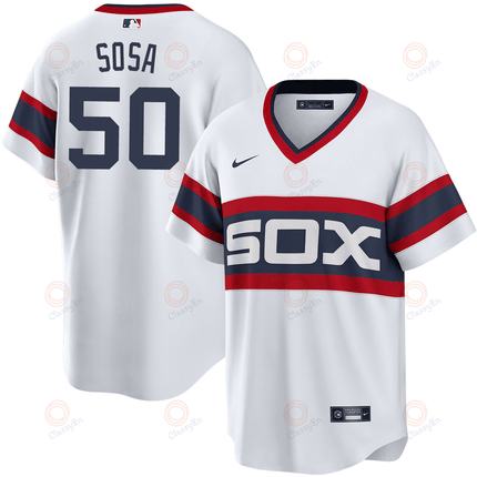 Lenyn Sosa Chicago White Sox 2024-2025 White Alternate White Jersey