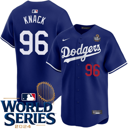Landon Knack Los Angeles Dodgers 2024 Alternate Limited World Series Royal Jersey