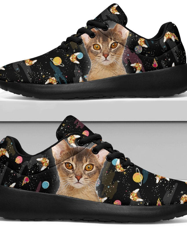 Abyssinian Cat Sneakers Custom Sporty Shoes For Cat Lover