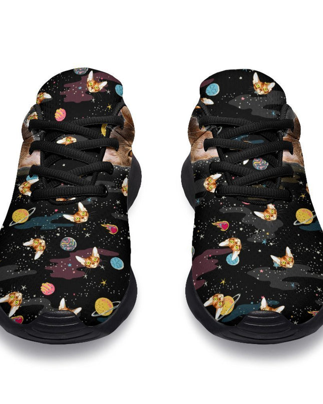Abyssinian Cat Sneakers Custom Sporty Shoes For Cat Lover