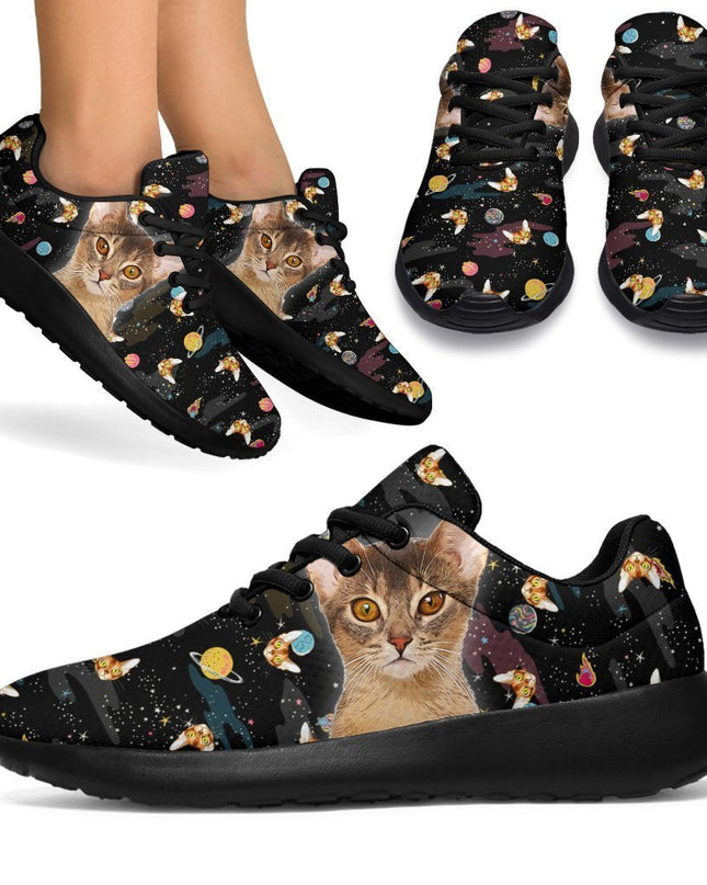 Abyssinian Cat Sneakers Custom Sporty Shoes For Cat Lover