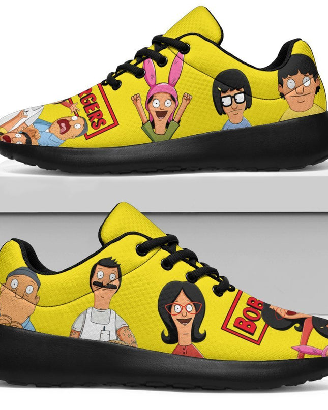 Bob's Burgers Sneakers Sporty Shoes Funny Gift Idea PT19