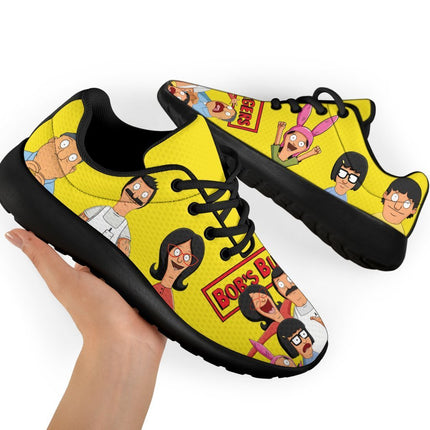 Bob's Burgers Sneakers Sporty Shoes Funny Gift Idea PT19