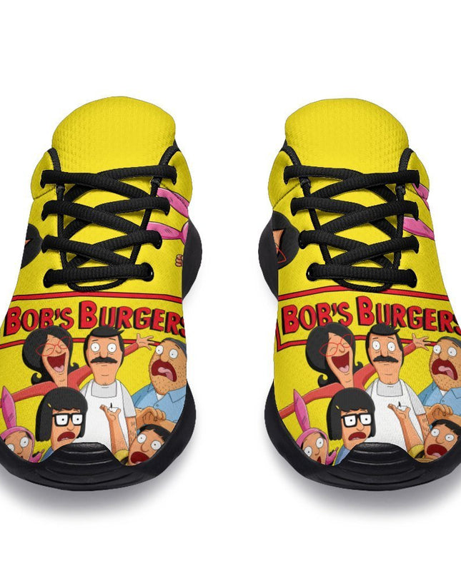 Bob's Burgers Sneakers Sporty Shoes Funny Gift Idea PT19