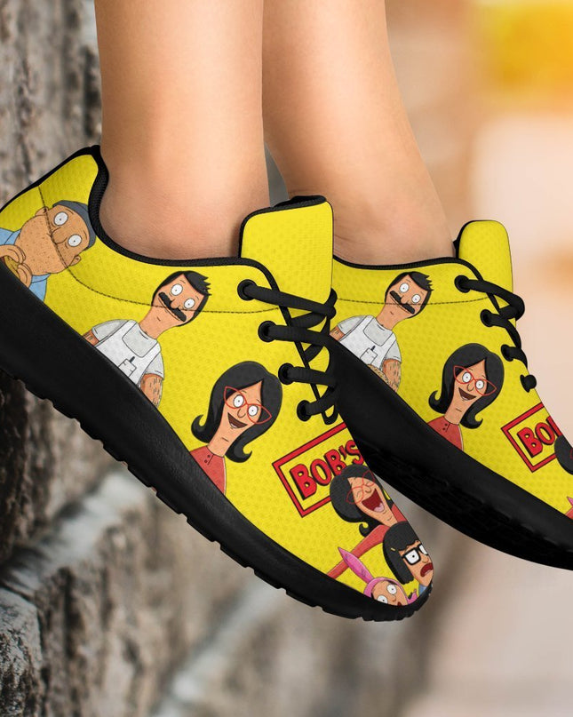 Bob's Burgers Sneakers Sporty Shoes Funny Gift Idea PT19