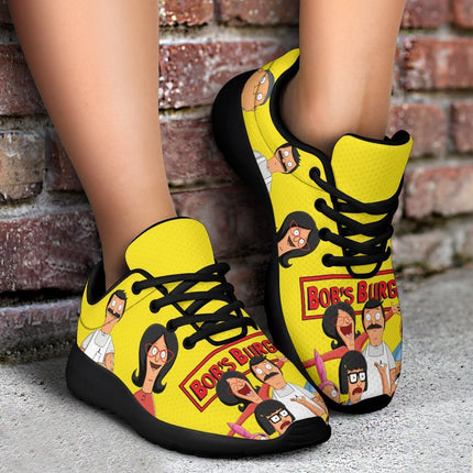Bob's Burgers Sneakers Sporty Shoes Funny Gift Idea PT19