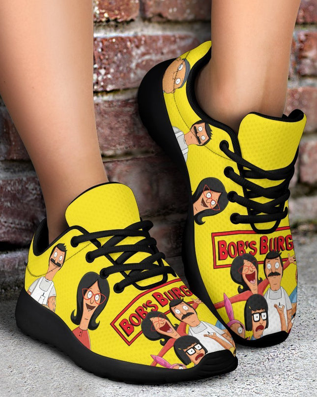 Bob's Burgers Sneakers Sporty Shoes Funny Gift Idea PT19