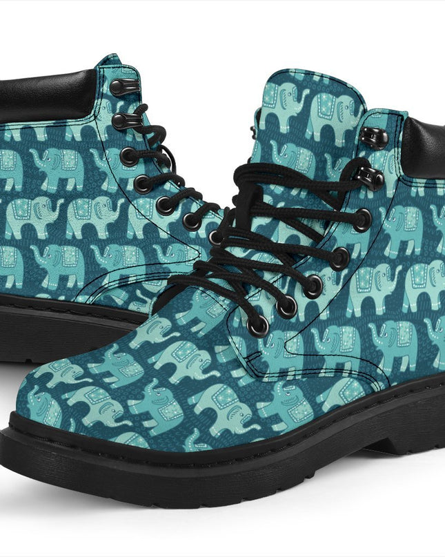 Elephant Boots Animal Custom Shoes Elephant Lover Gift PT03
