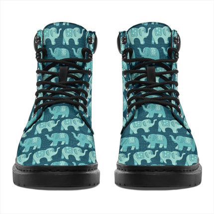 Elephant Boots Animal Custom Shoes Elephant Lover Gift PT03