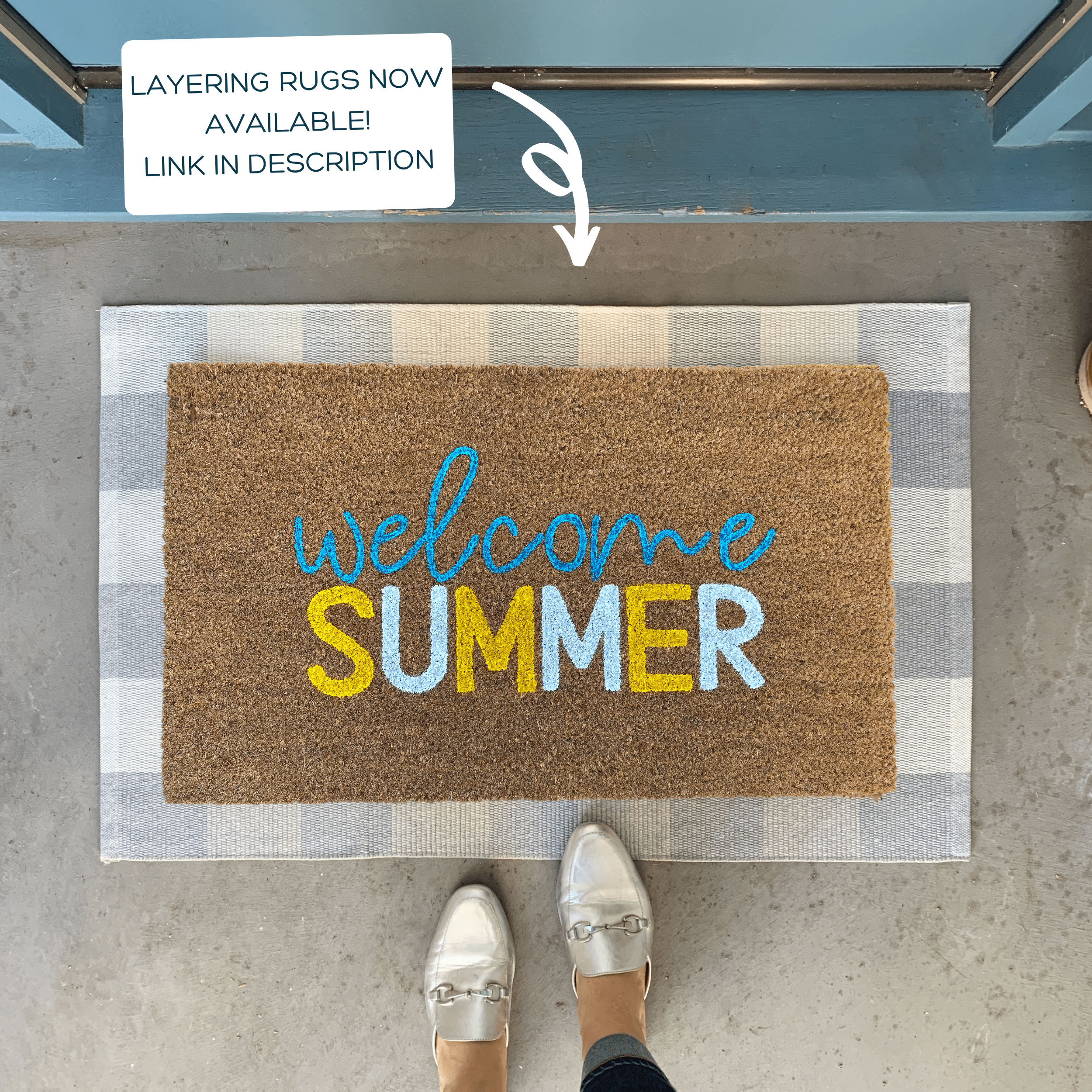 Welcome Summer Doormat Gifts For Summer