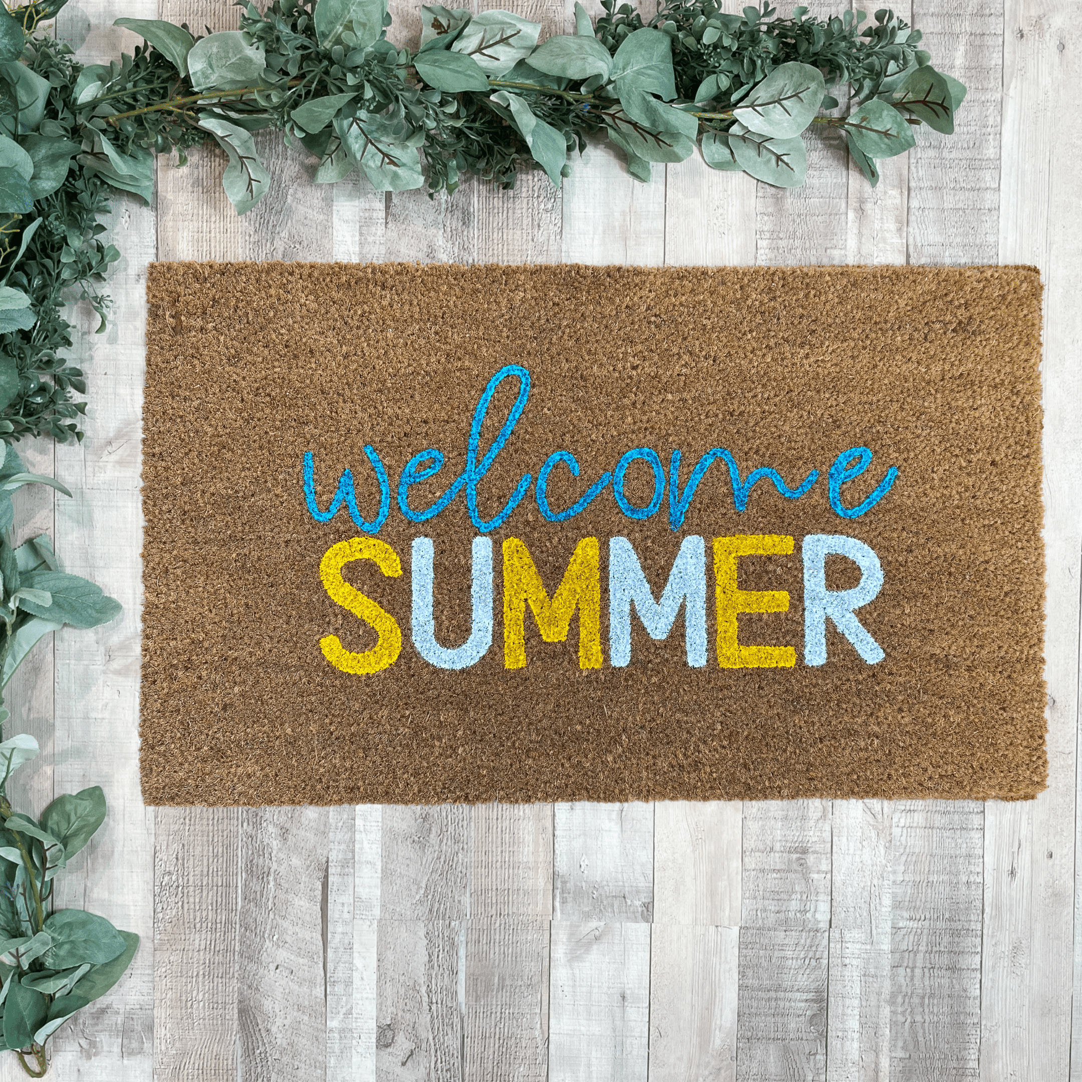Welcome Summer Doormat Gifts For Summer