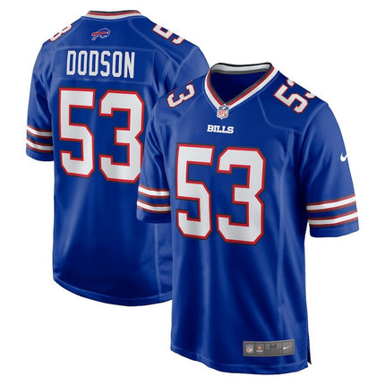 Tyrel Dodson Buffalo Bills 2024-2025 Royal Game Jersey