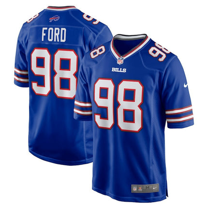 Poona Ford Buffalo Bills 2024-2025 Royal Game Jersey